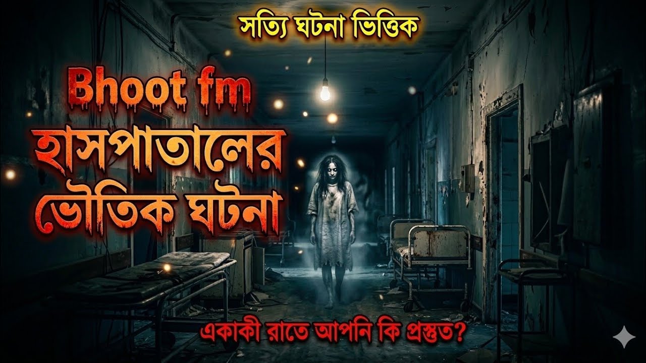 হাসপাতালের ভৌতিক ঘটনা | ভূত | ভূত এফ এম | Bhoot Fm | bhoot story | ভৌতিক ঘটনা | ভয় | Horror story 