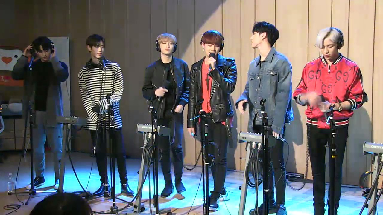 [SBS]두시탈출컬투쇼,Never Ever, 갓세븐 라이브
