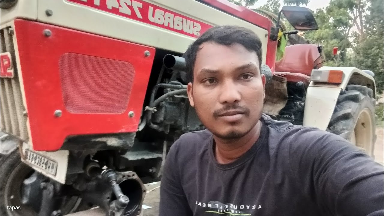 Swaraj 724 FE 4x4 front axle oil seal and bearing replacement