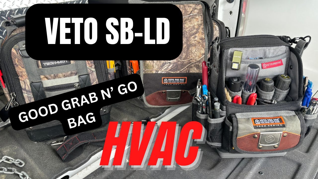 VETO PRO PAC SB-LD SERVICE BAG LOADOUT AND REVIEW