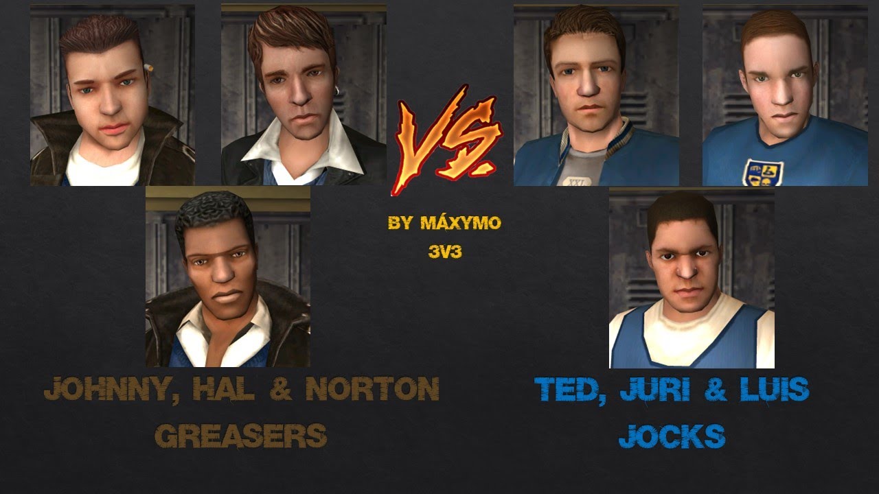 Bully SE: Johnny, Hal & Norton vs Ted, Juri & Luis (3vs3) (8k)