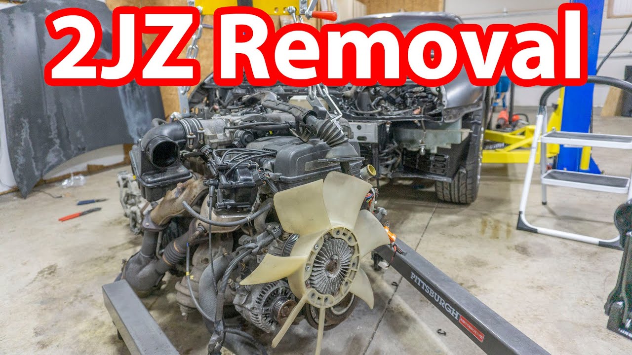MKIV Supra Build - Pt.3 - 2JZ Removal