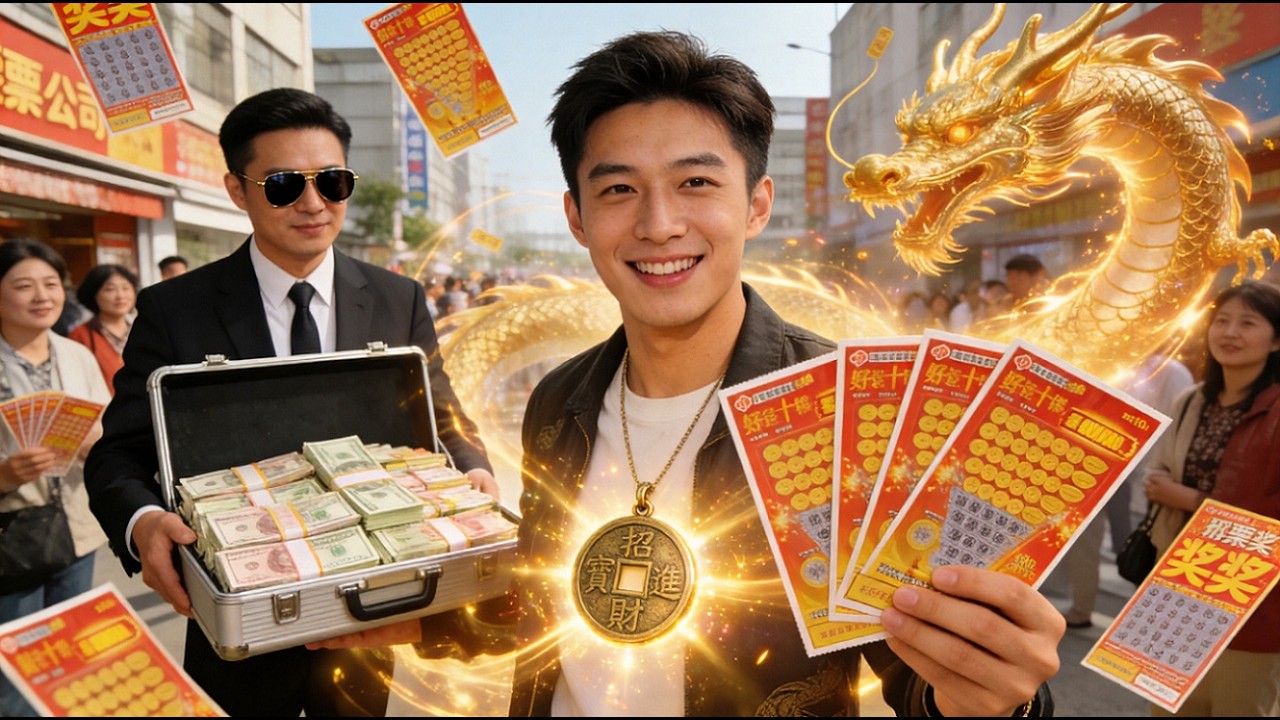 窮小夥拿到高人給的幸運錢幣，刮樂連中15張大獎，古董市場隨便一淘就是價值百萬的古董，猶如天命在身！#首發新劇 #無腦劇 #完結短劇