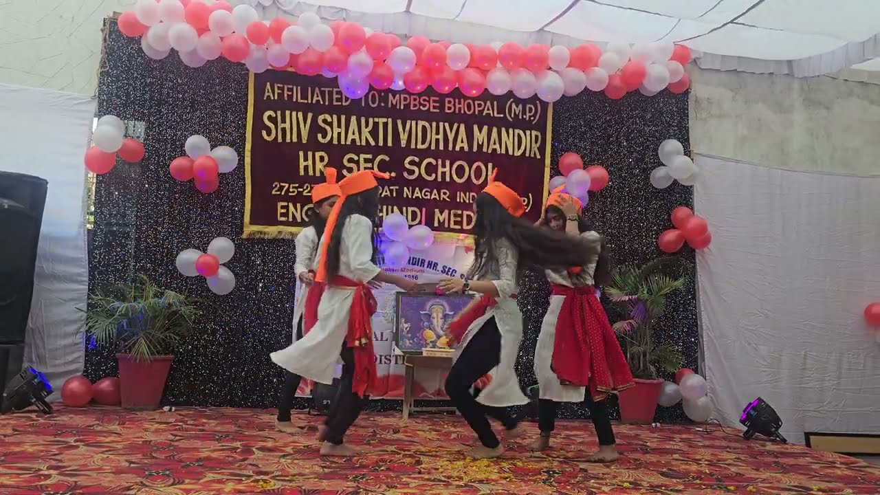 Ganpati Bappa Moray Ganesh Vandana Best Dance performance |Annual function dance performance #ssvm