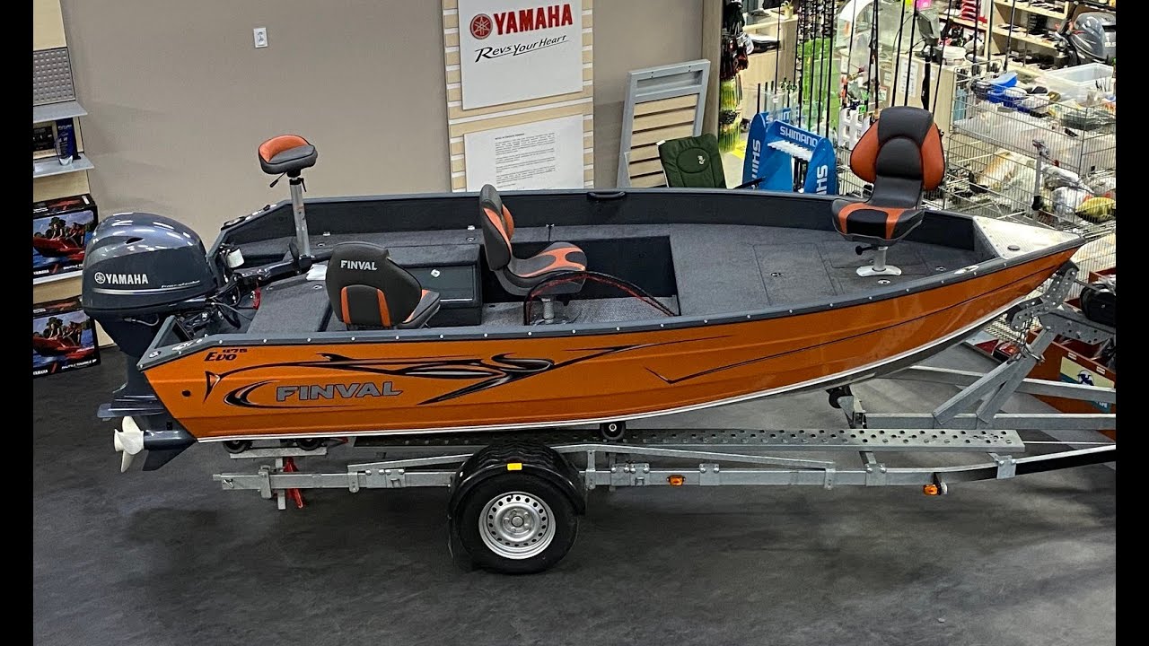 Finval 475 Tiller - łódź wędkarska na rumpel #Yamaha #Finval #Trolling
