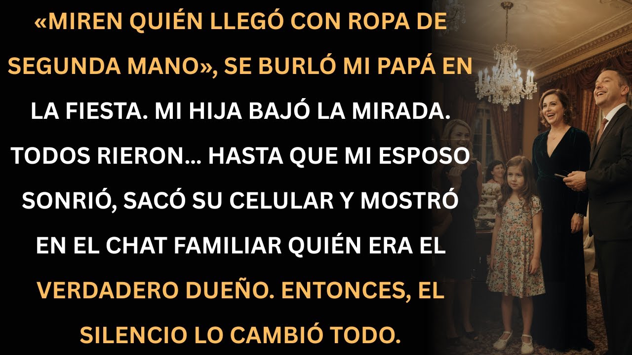 Mi papá se burló de mi hija… hasta que mi esposo reveló la verdad familiar.