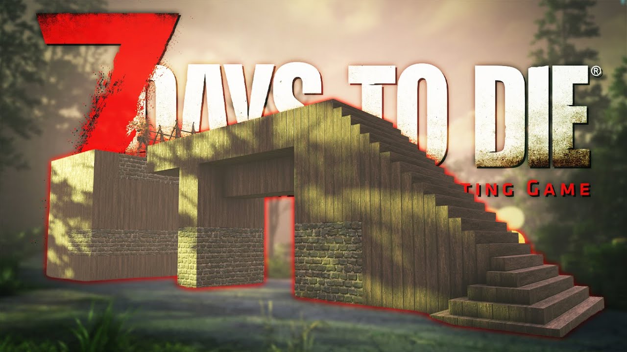 【7DTD V2.0】初回ブラッドムーンから使える低コストループ型拠点が安定して強いwww「7 Days to Die Ver2.0」実況プレイ #7