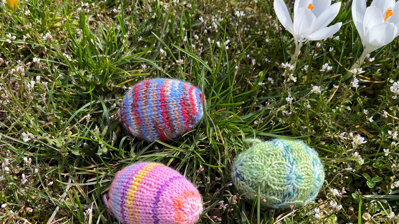 Ostereier stricken