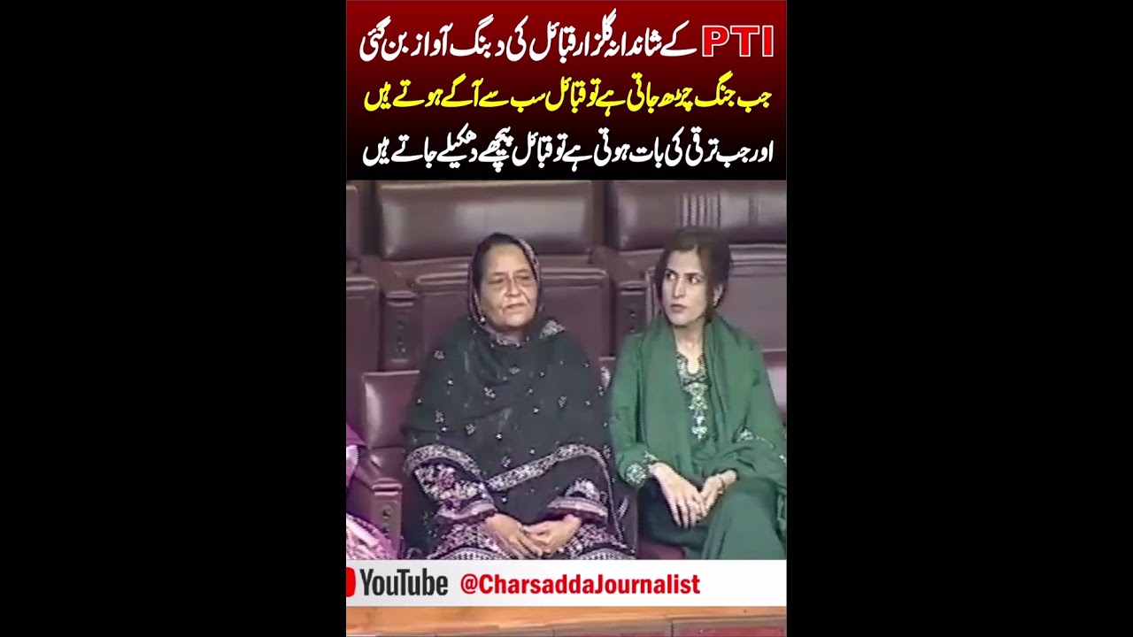 PTI Shandana Gulzar Blasting Speech In National Assembly On Budget