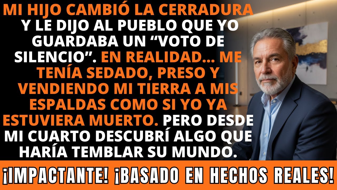 Desperté Y Mi Hijo Me Había Encerrado. La Carta De Sangre Que Llevó El Perro Fue… IMPACTANTE.