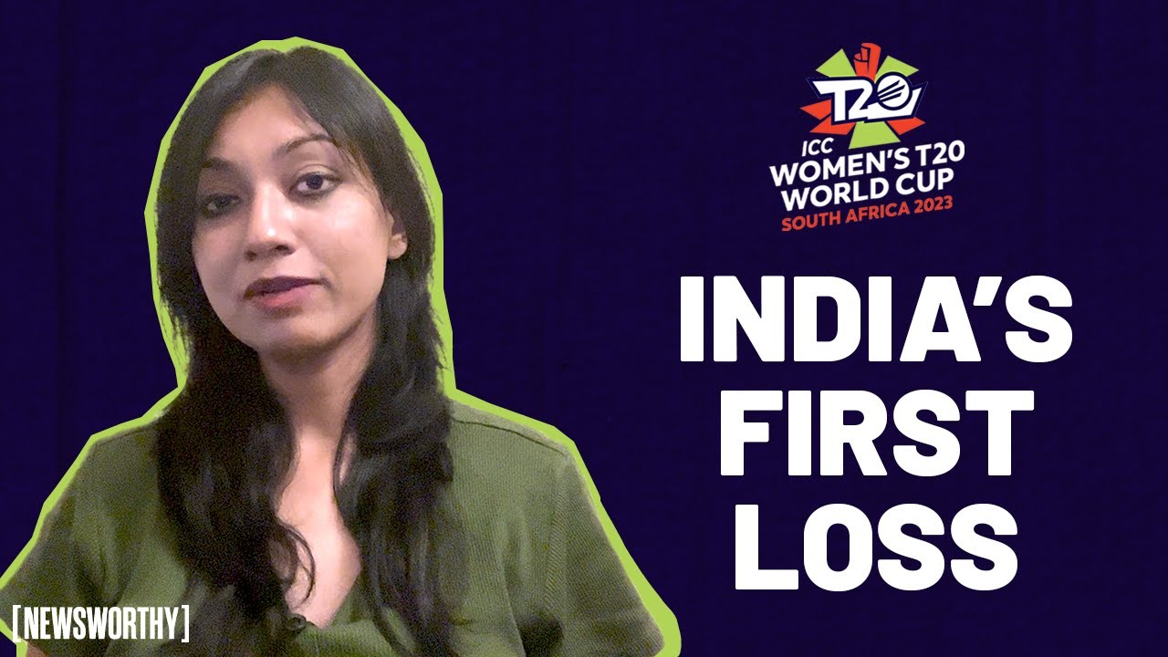 Team India Lose to England at the Women's T20 World Cup I Highlights I Newsworthy x Anubha Bhonsle