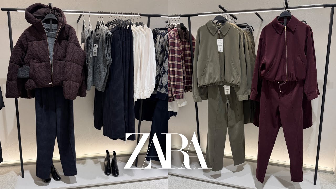 ZARA WOMEN&rsquo;S NEW💕WINTER COLLECTION 2025 / ZARA HAUL 2025🌷💋