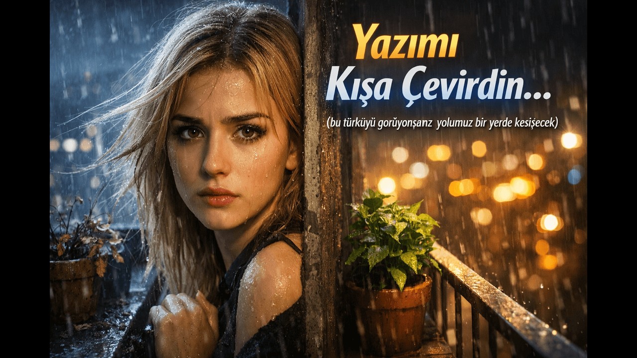 Yazımı Kışa Çevirdin - Leylam (Kadın Vokal AI Cover) | TürküZâde