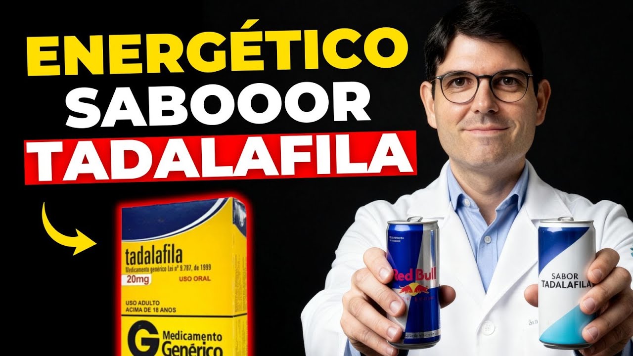 TADALAFILA COM ENERGÉTICO PODE DAR ASAS…