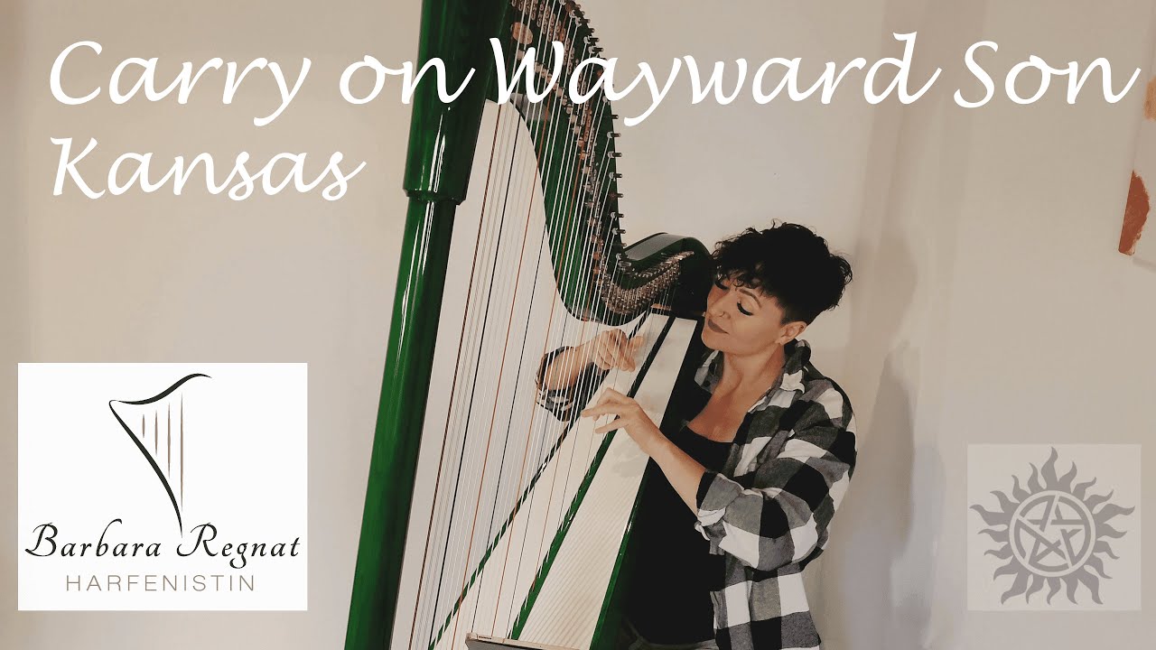 Carry on Wayward Son (Kansas) - Supernatural - harp - harpcover - Harfe - Barbara Regnat