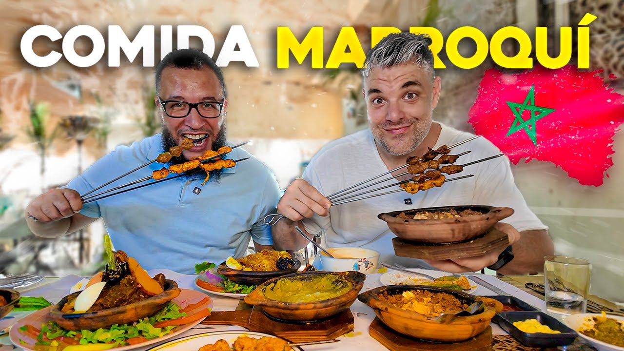 PROBANDO la AUTÉNTICA COMIDA MARROQUÍ en TANGER *ESTO SI QUE NO LO ESPERABA…*