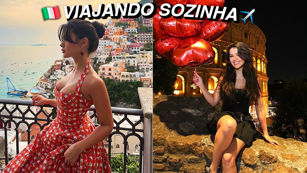FAZENDO UMA VIAGEM SOZINHA PELA ITÁLIA!
