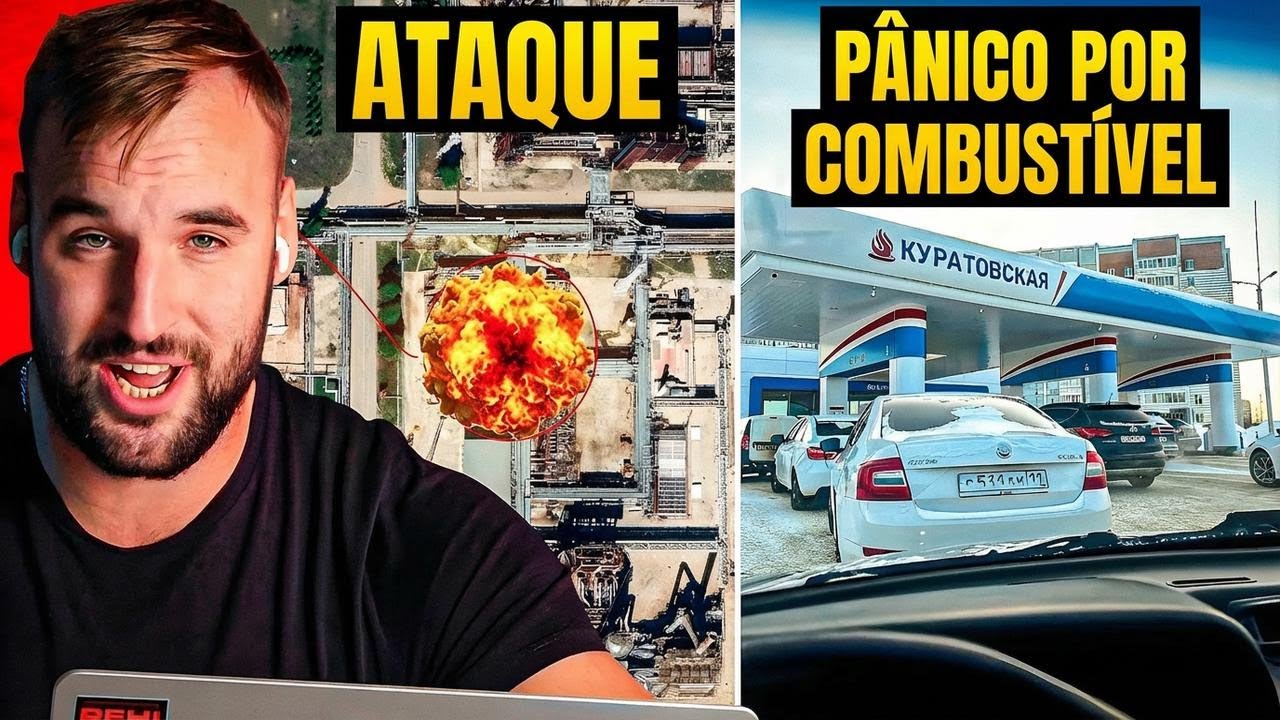 Refinaria de Ukhta é destruída e russos entram em pânico por gasolina