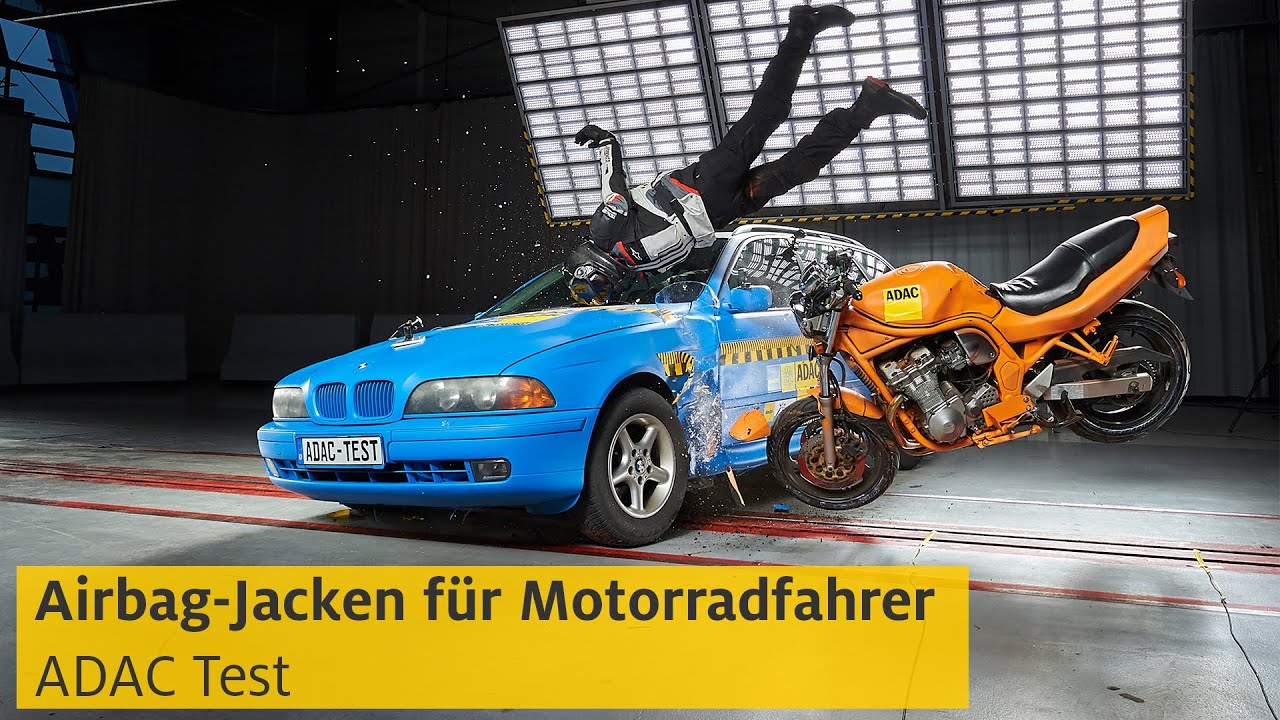 Airbag-Jacken für Motorradfahrer im Test 2020 | ADAC