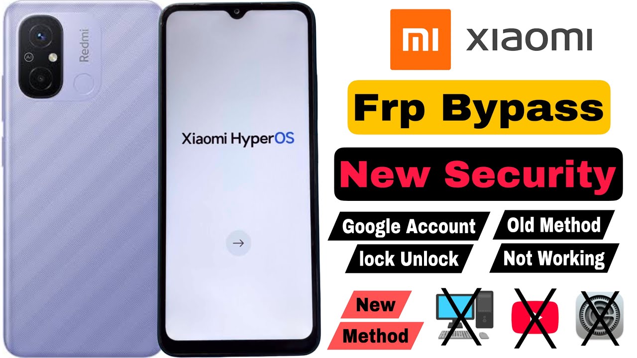 Redmi 12c Frp Bypass | Without Pc | Google Account Lock Unlock - New Security HyperOS 2025