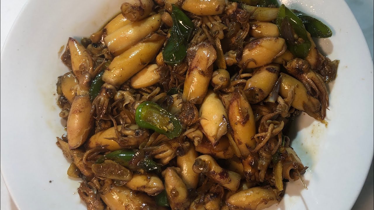 GAGAL DIET KALAU CUMI DIOLAH BEGINI!! RESEP OSENG CUMI ASIN