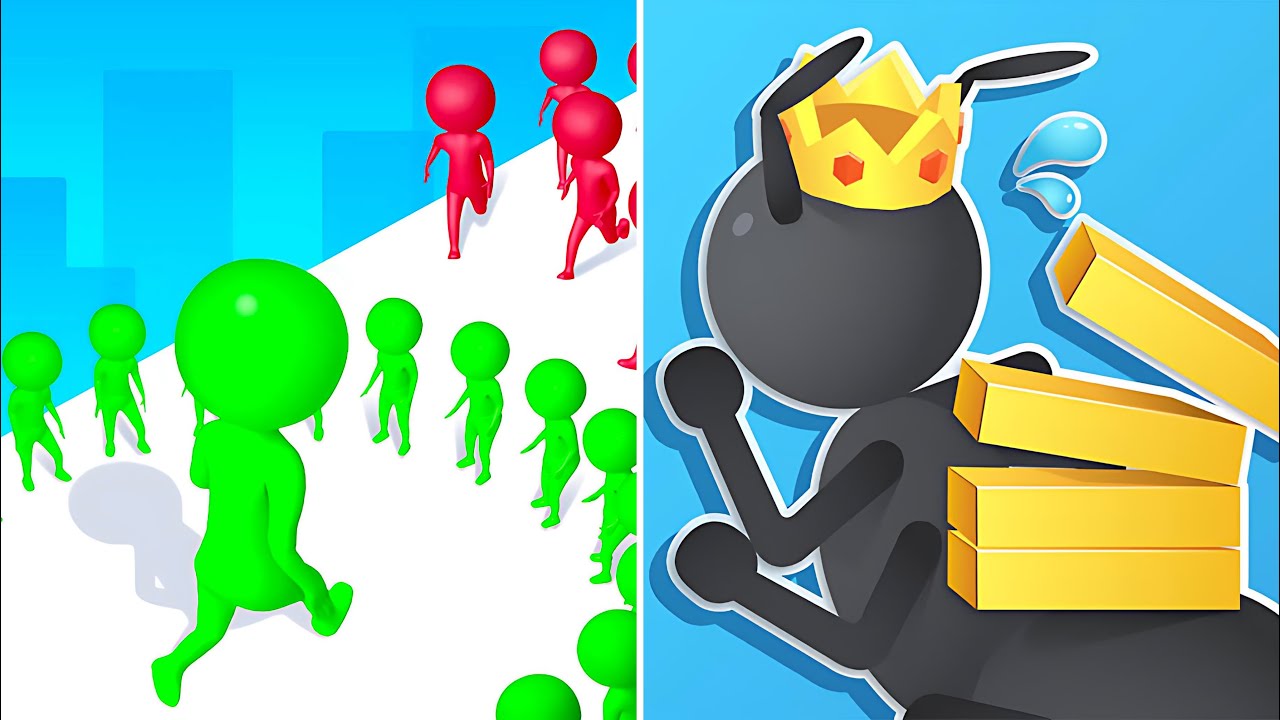 Circle Run Vs Tiny Run🔥🎃🔥Walkthrough 2026 Looking Good Gameplay HUH21