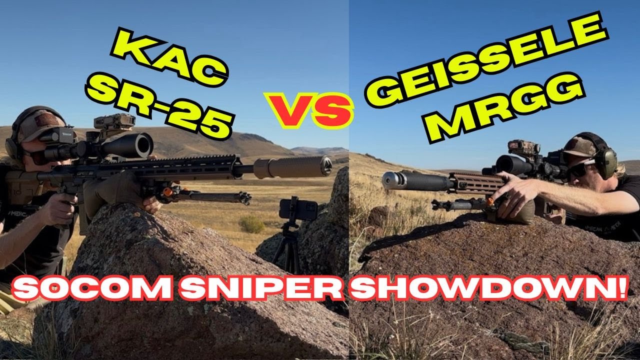 Socom Sniper Showdown &mdash; KAC SR25 против Geissele MRGG
