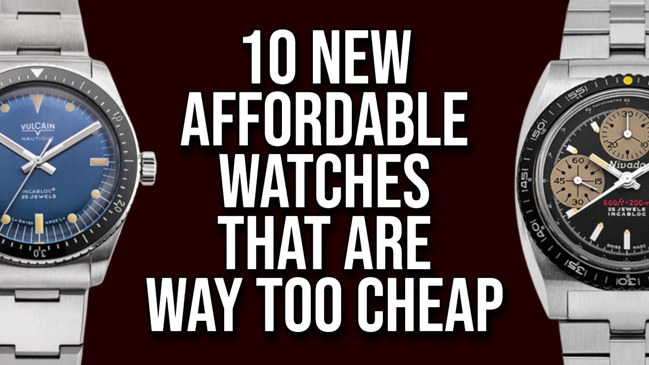 10 Affordable Watches that should cost more money!  -  Bargain Watch That Are Awesome Value.
