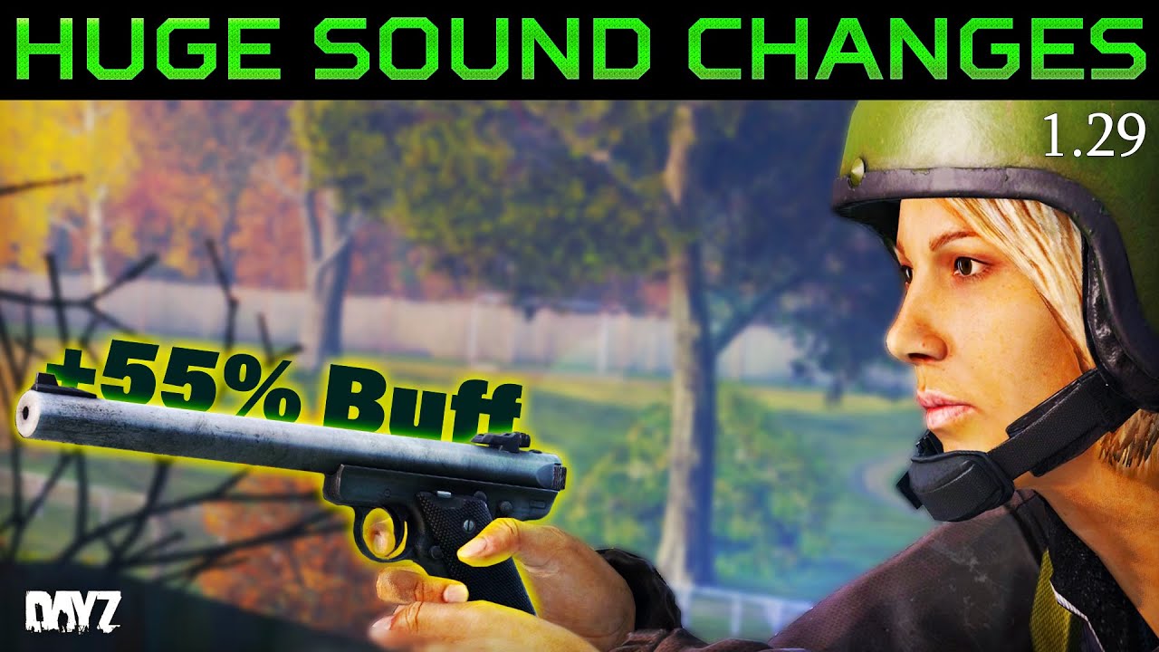 DayZ 1.29 Weapon Sound Rework & Weapon ID Buff