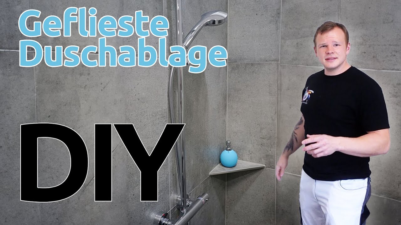 Duschablage selber machen | g&uuml;nstig und einfach anstatt viel Aufwand | DIY | Patrick Zeller