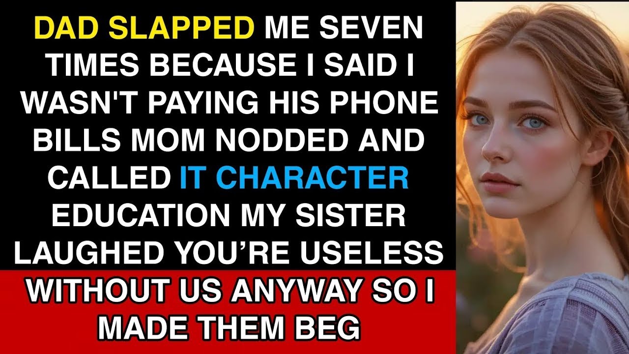 Dad Slapped Me Seven Times Because I Wasn’t Paying His Phone Bill, Called It Character Education