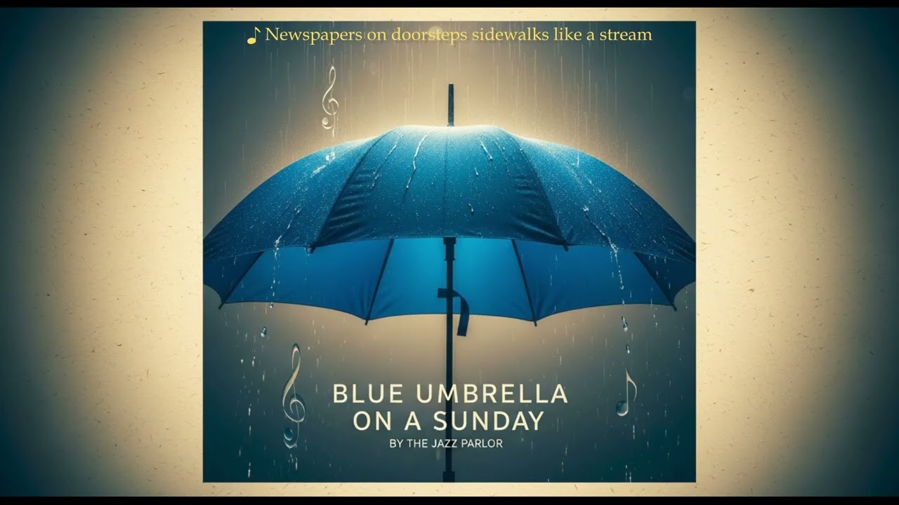 Blue Umbrella on a Sunday | Cool Jazz Vocal by  The Jazz Parlor.