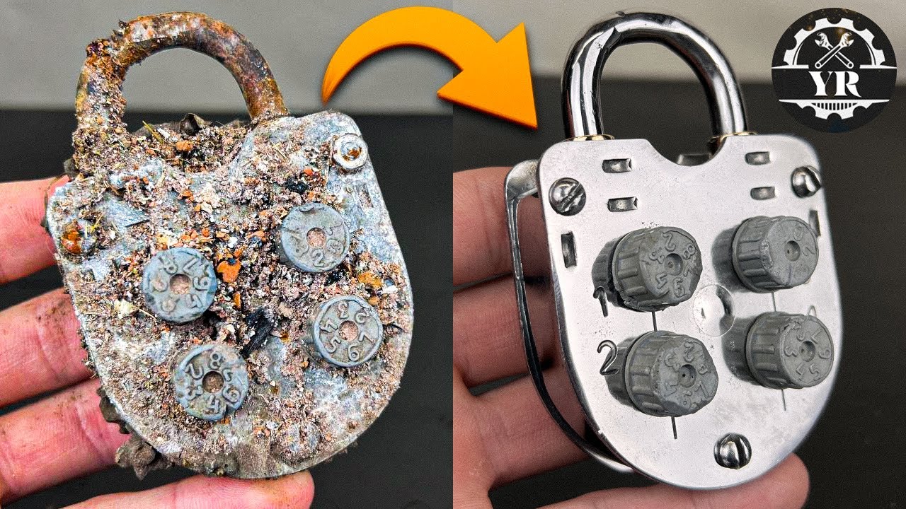 Restoration of an Old Combination Lock Without Knowing The Code!