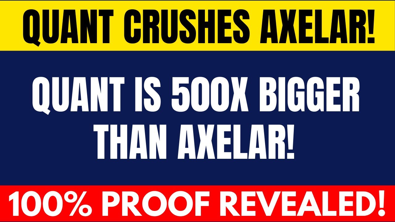 Axelar Can't Compete | QNT's Overledger Advantage Breakdown