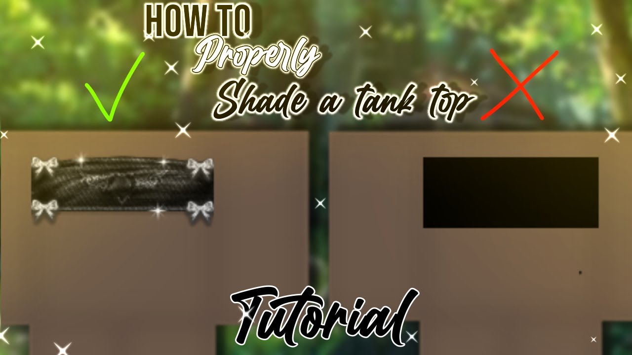 Tips On How To Improve Your Designs + How To Shade A Tank Top | Roblox design | yahwri | krita