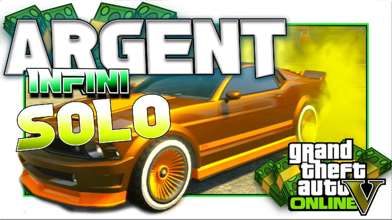 GLITCH PATCHED | ARGENT INFINI EN SOLO SUR GTA 5 ONLINE 1.37