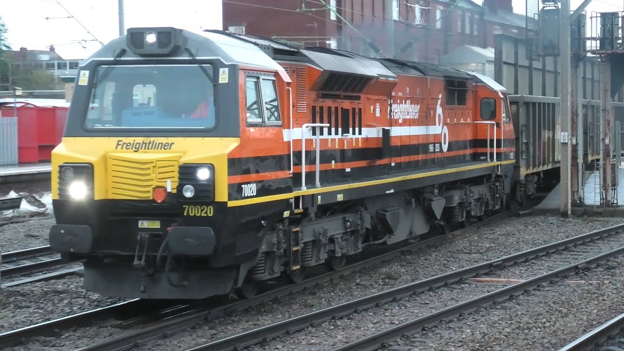 Fantastic Busy Morning at Crewe Station Freight/Passenger/Light loco trains November 27th 2025 WCML