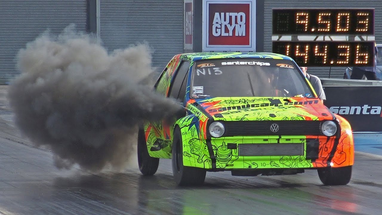 AM Motorsport VW Polo PD130 with NITROUS - 9.50 at 144 mph