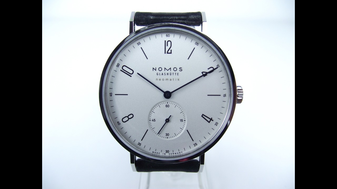 Nomos Glash&uuml;tte Tangente Neomatik 39 4K Watch Review