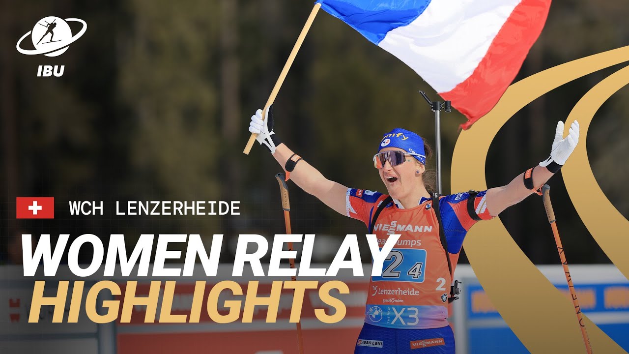 Lenzerheide 2025: France Dominates the Women Relay (Highlights)