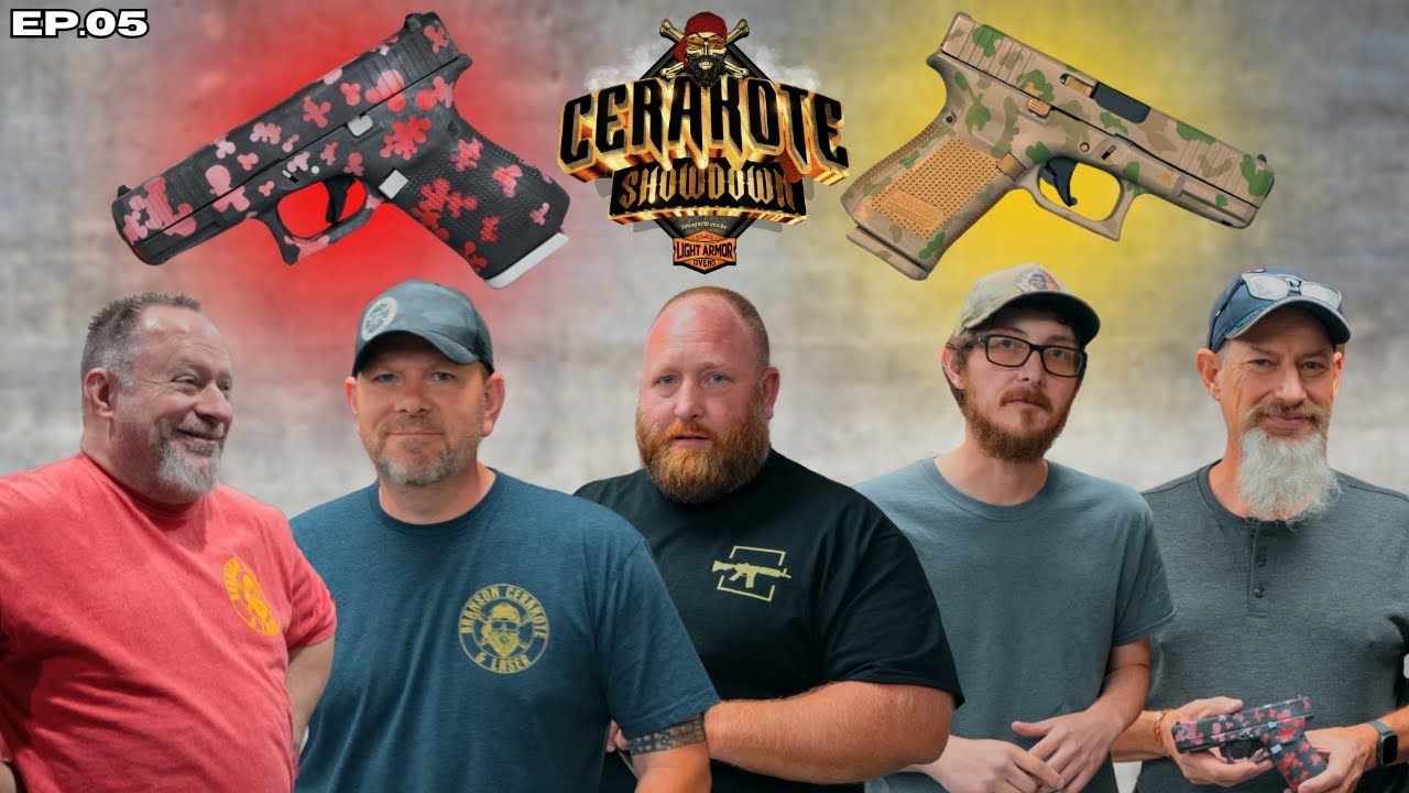 Cerakote Showdown: Brad vs. Brian in this series where Cerakote applicators go head to head to win