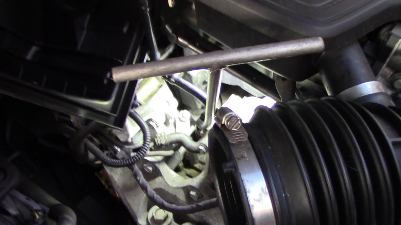 2017 GMC Acadia 3.6L V6 coolant temp. sensor installation. (Easy, without removing intake manifold)
