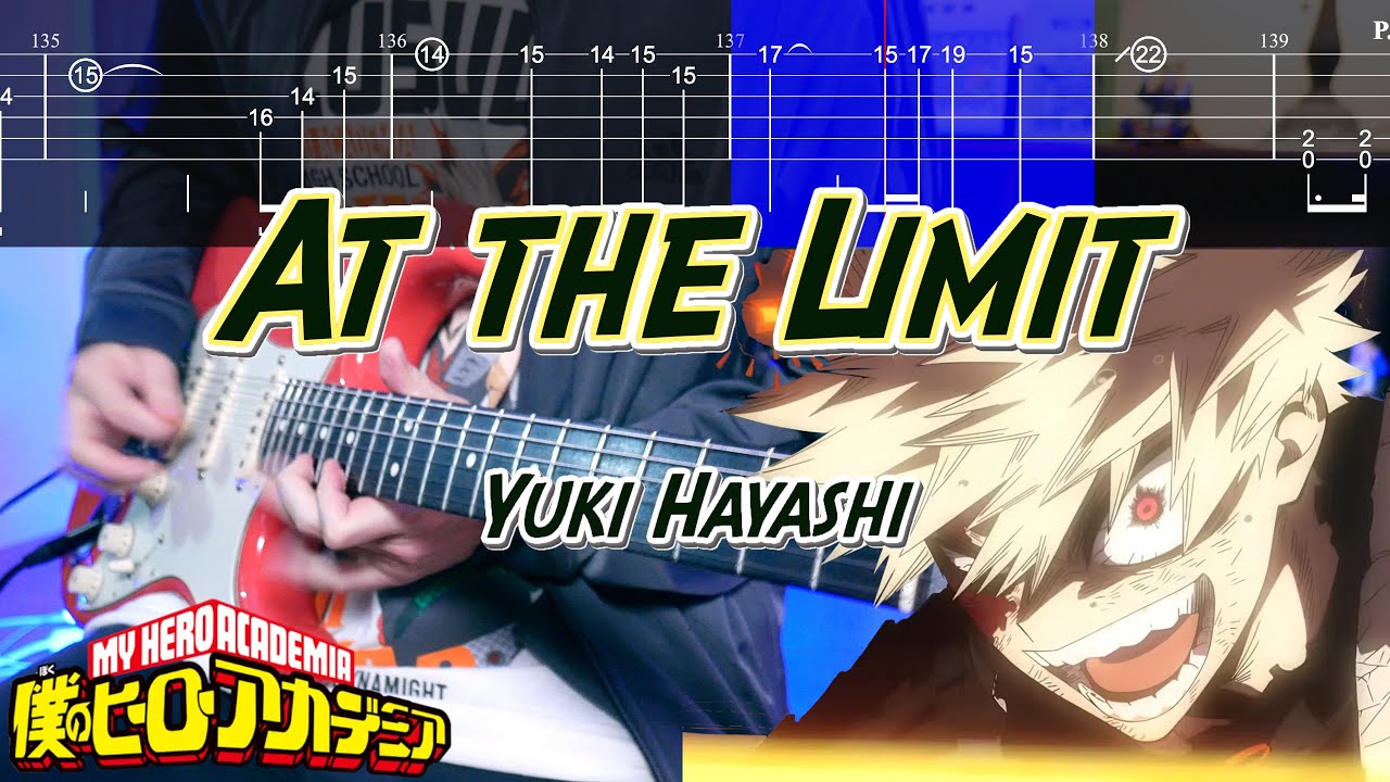 【TABS】At the Limit / 林ゆうき ギターカバー Guitar Cover 【僕のヒーローアカデミア OST】