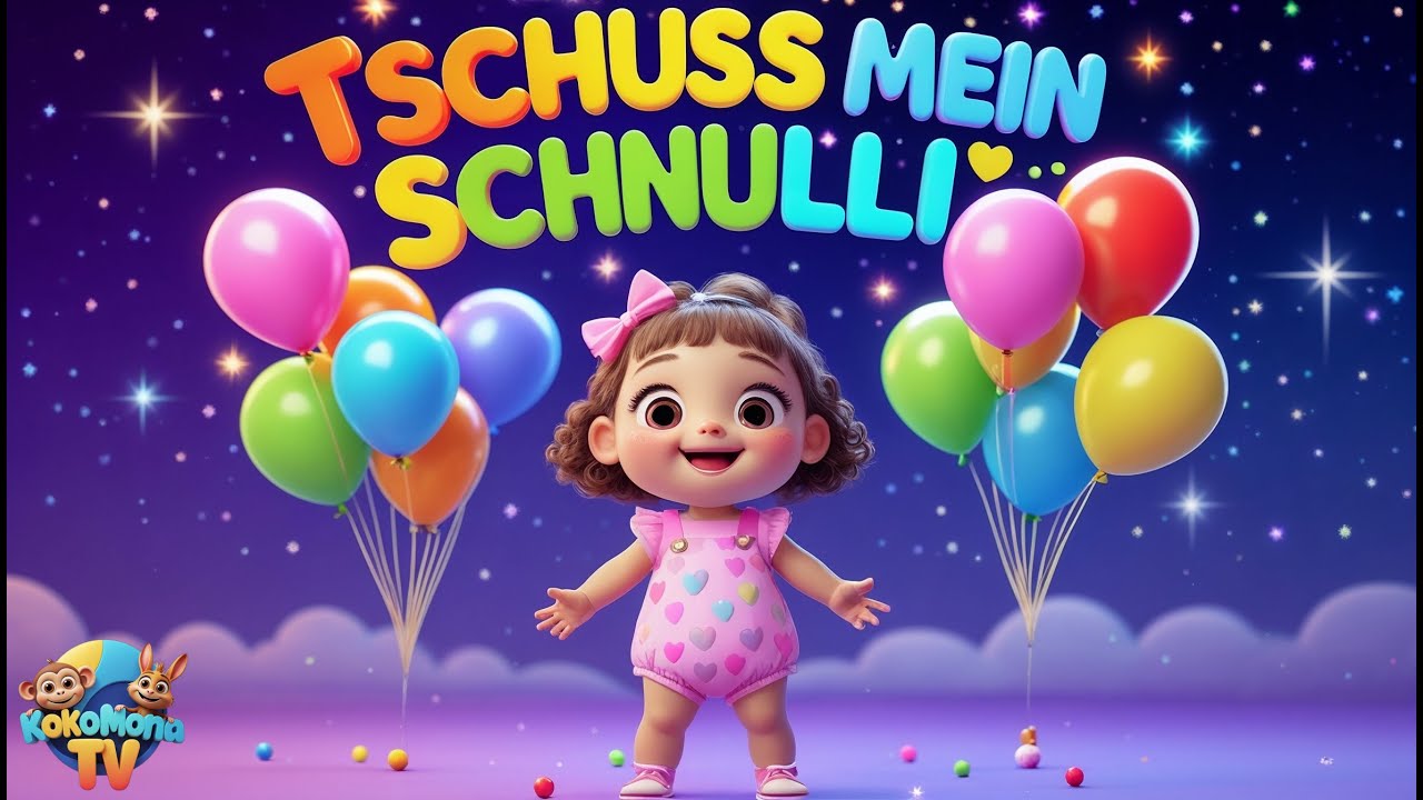 Tschüss Schnulli - Mein Schnuller fliegt davon!
