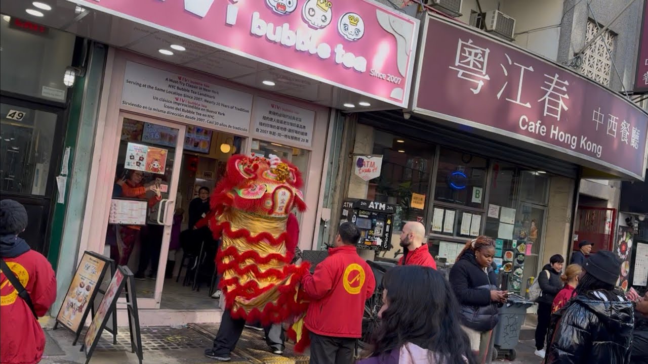 NYC Chinatown Lion Dance Super Saturday | Southern Praying Mantis (2/28/26)
