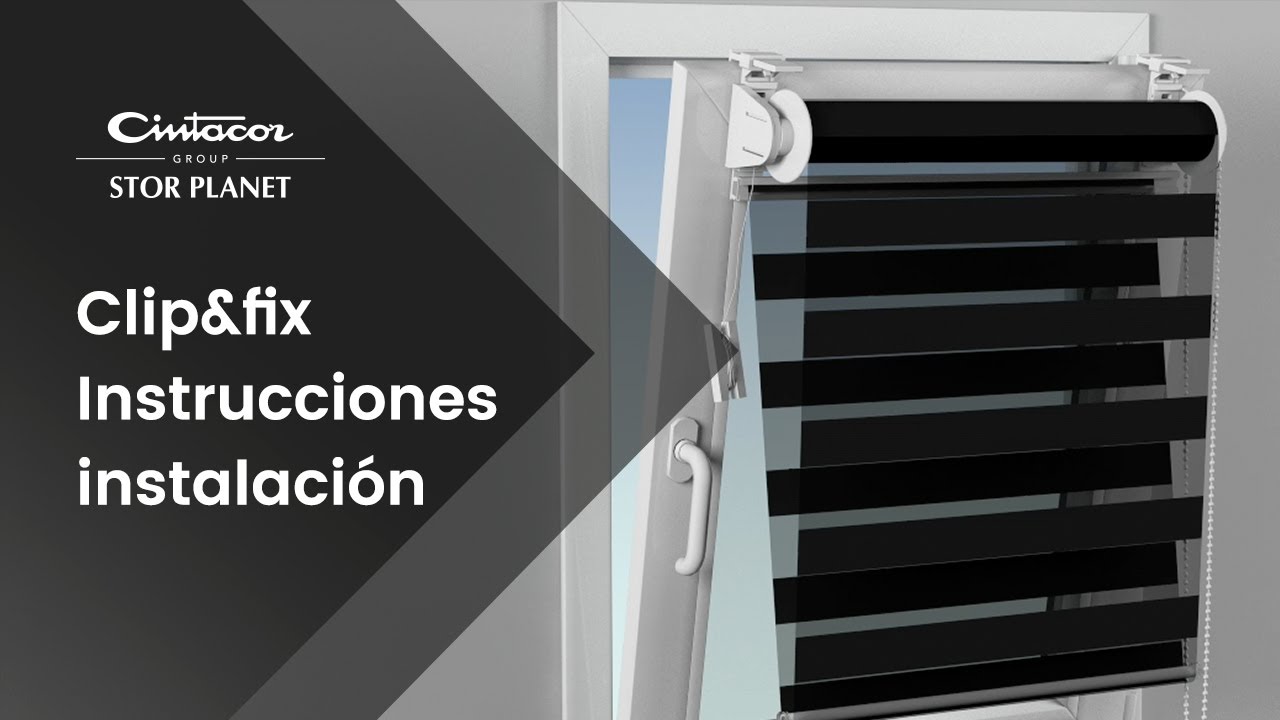 Clip&fix Noche y D&iacute;a - Instrucciones de instalaci&oacute;n