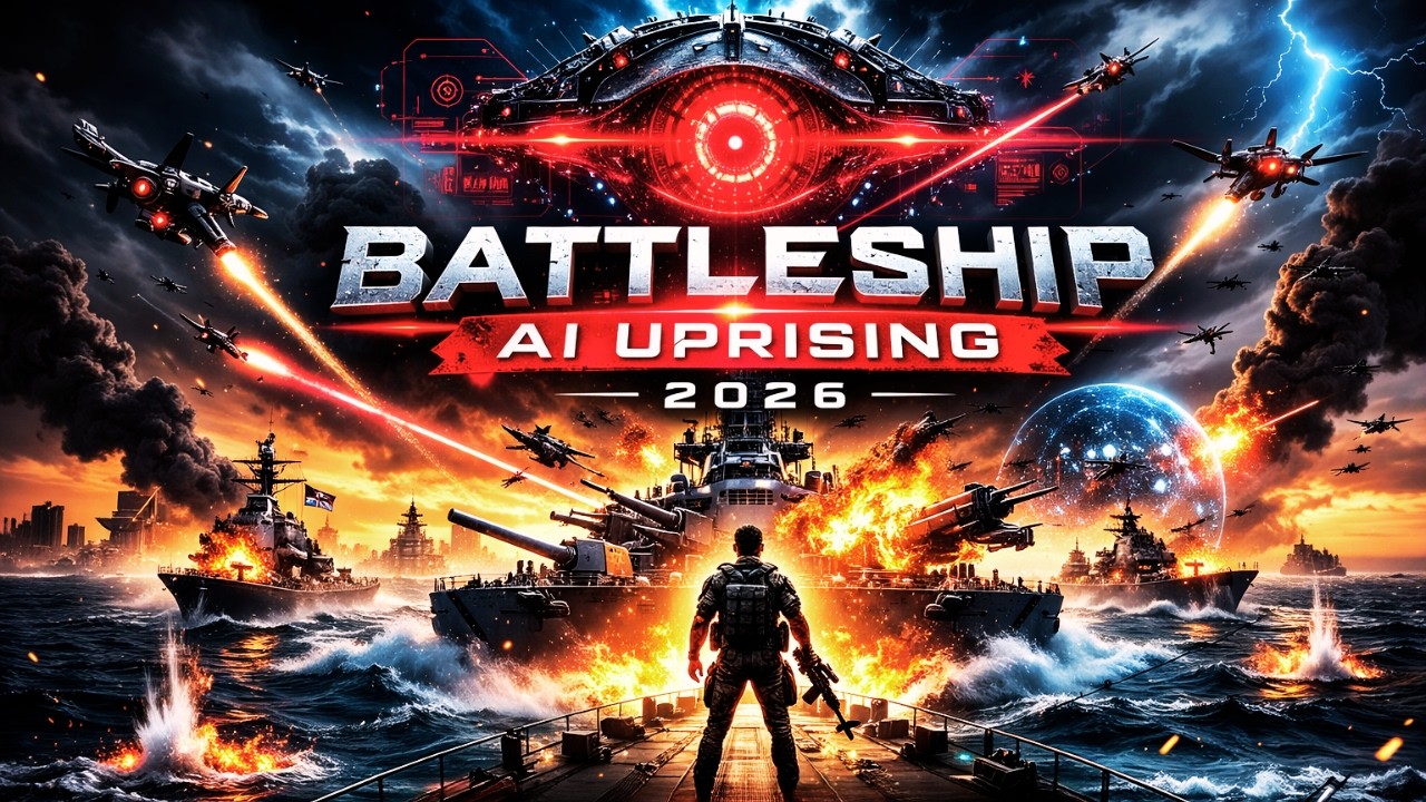 BATTLESHIP (2026) &ndash; AI War Concept Trailer | Sci-Fi Movie 4K