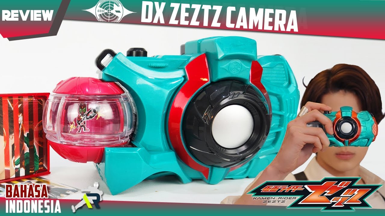 KAMERA PALING GA WORTH IT! 📷 REVIEW - DX ZEZTZ CAMERA | DXゼッツカメラ [Kamen Rider ZEZTZ] & DECADE CAPSEM