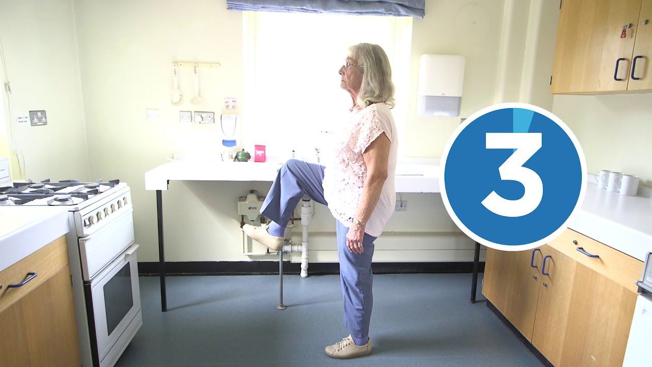 Preventing falls – exercises to reduce your risk of a fall