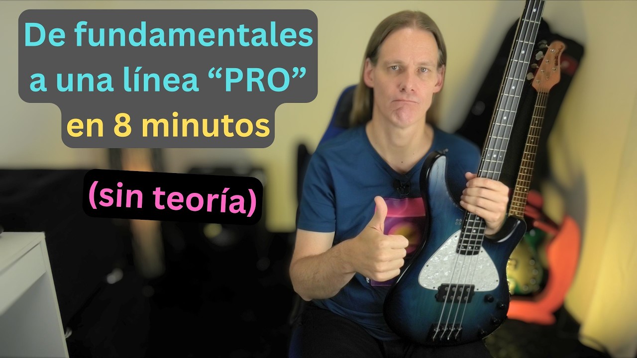 De Novato a Pro: Transforma tu Línea de Bajo en 8 Minutos
